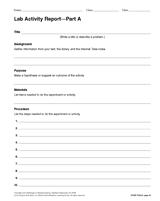 Lab Activity Report--Part A and B