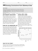 Drawing Conclusions from Statistical Data