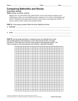 Activity: Comparing Batholiths and Stocks