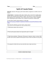Spirit of Canada Statue