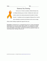 Harmony Day Drawing
