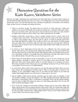 Katie Kazoo Series Discussion Questions