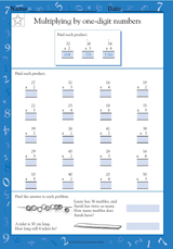 Multiplying Two-Digits by One-Digit I