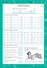 Two-Digit Subtraction (Grade 2)