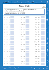 Multiplication Speed Trials III