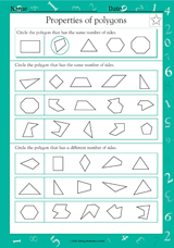 Properties of Polygons (Grade 2)