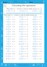 Choosing the Operation: Multiply or Divide? III