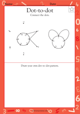 Flowers Dot-to-Dot (1-12)