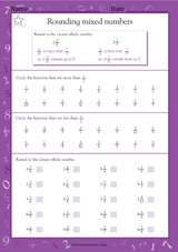 Rounding Mixed Numbers