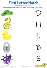 First Letter Match 1