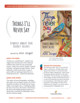 Things I'll Never Say: Stories About Our Secret Selves Discussion Guide