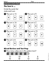 Counting Cards: The Sum Is ...