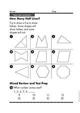 How Many Half Lines?