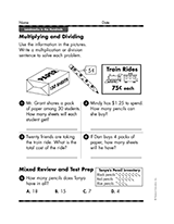 Multiplying and Dividing