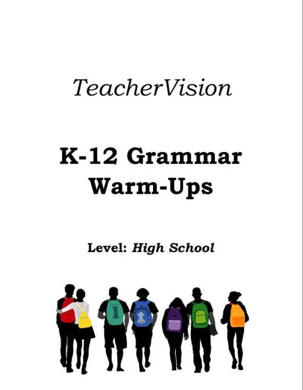 Exercises to support students to practice grammar skills